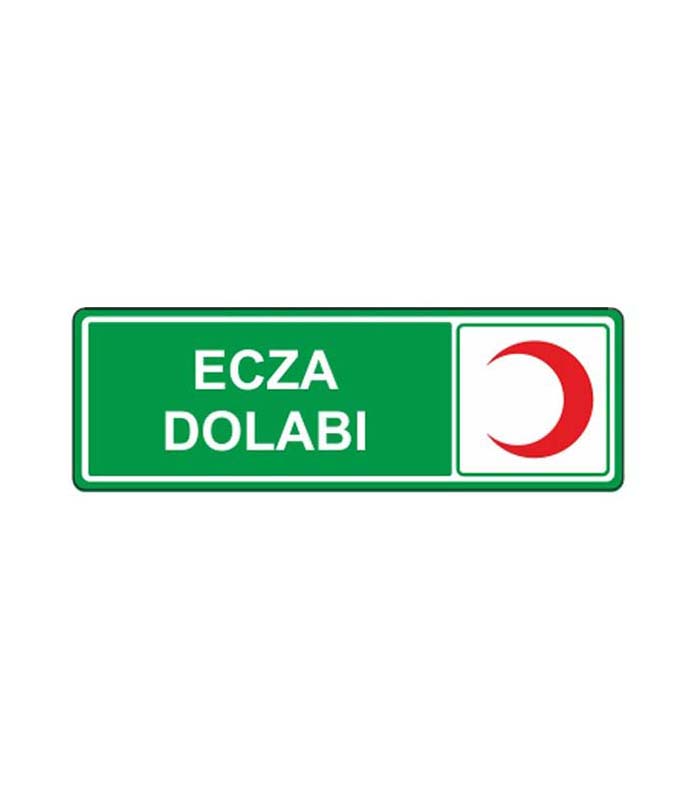 Ecza Dolabı Levhası