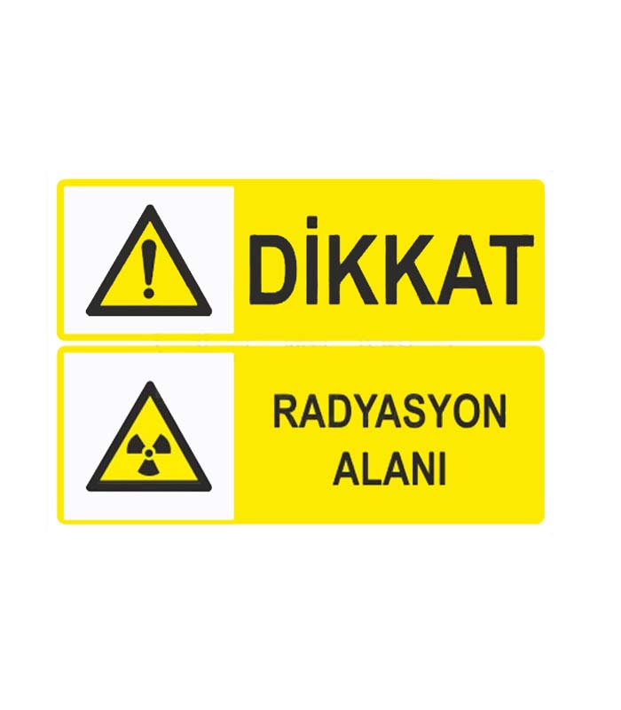 Kutup Dikkat Radyasyon Alanı 800