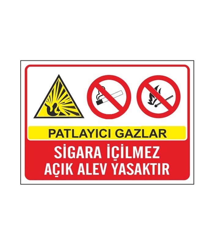 kutup-Patlayıcı Gazlar Sigara İçmek ve Açık Alev Yasaktır